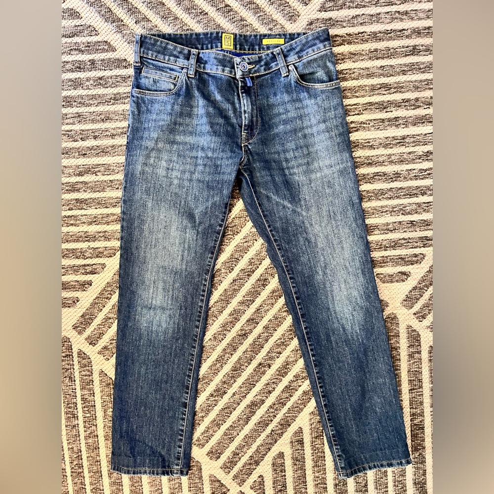 Meyer M5 Performance Regular Fit Medium Denim Jea… - image 2